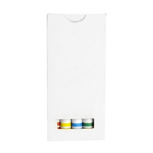 CAJA DE CRAYONES BLANCO DPO 014 (CERA / CAJA DE CARTÓN)