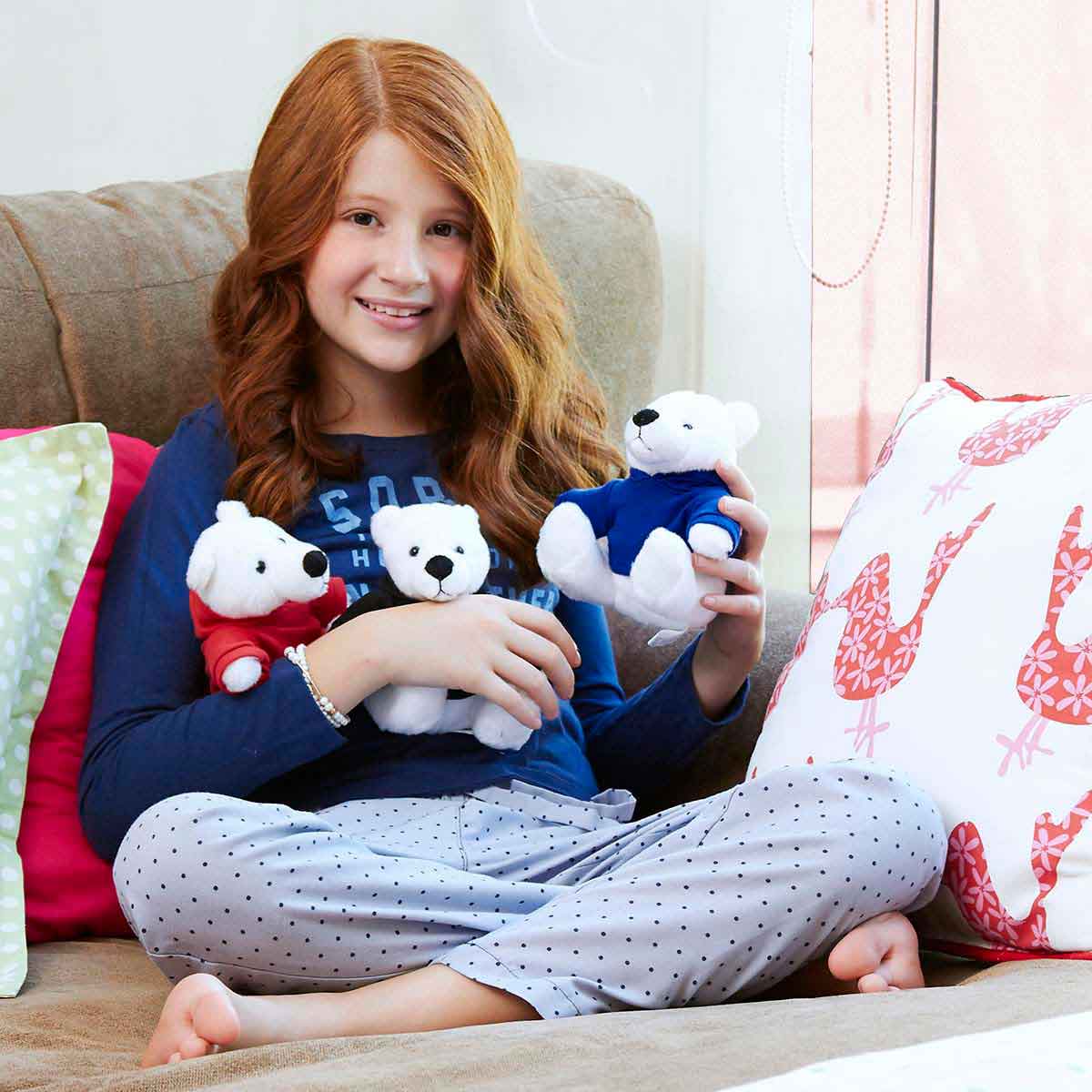 GM-040_10 Oso Teddy Bear Azul GM 040 A (Peluche)(P)
