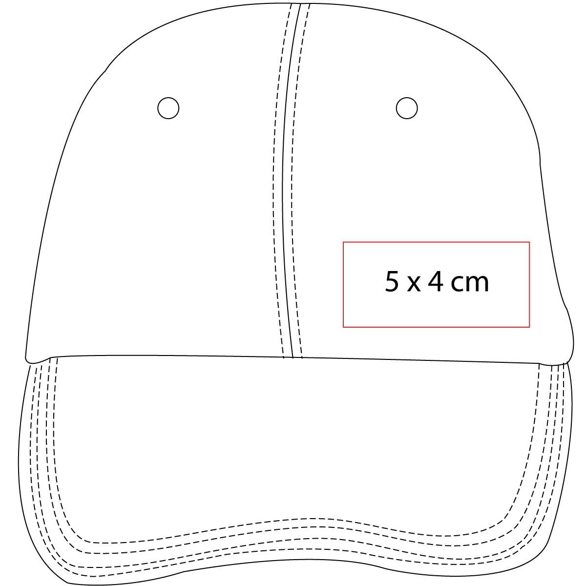 GSP-002_20_1 Gorra Sándwich Rojo GSP 002 R (Algodón)(P)