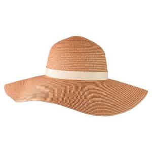 SOMBRERO JUNO BEIGE HAT 002 BE (PAJA DE PAPEL)(P)