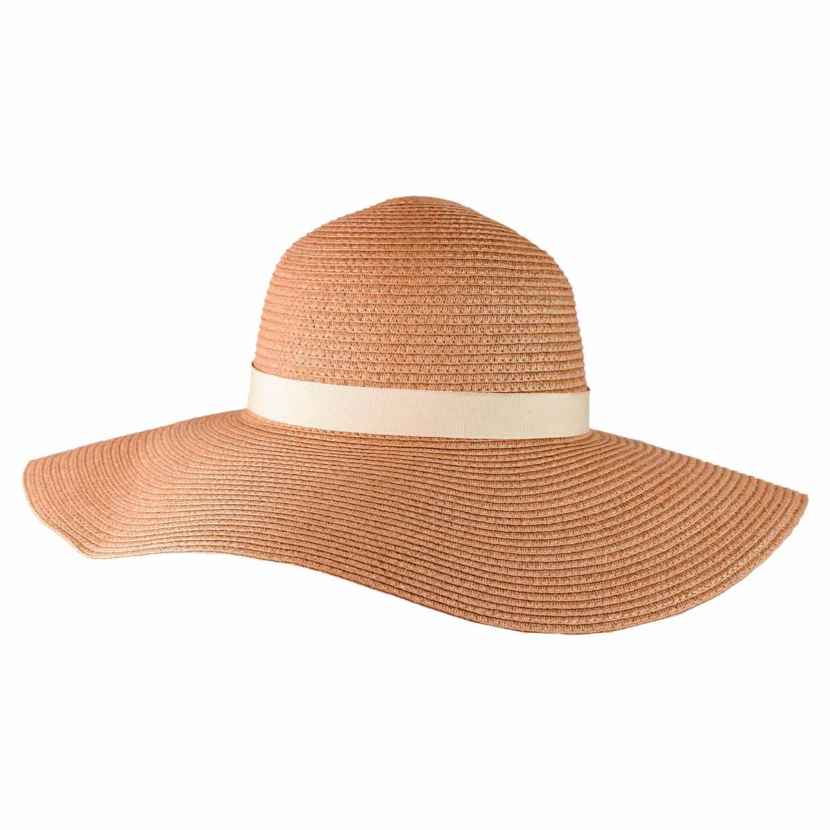 Sombrero Juno Beige HAT 002 BE (Paja de papel)(P)