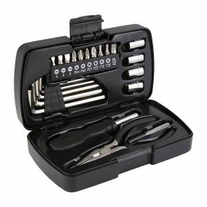 SET DE HERRAMIENTAS AUTHIE NEGRO HER 023 N (METAL / PLÁSTICO)(P)