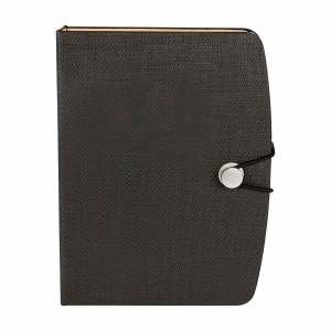 LIBRETA OWAMI NEGRO HL 017 N (CURPIEL)(P)