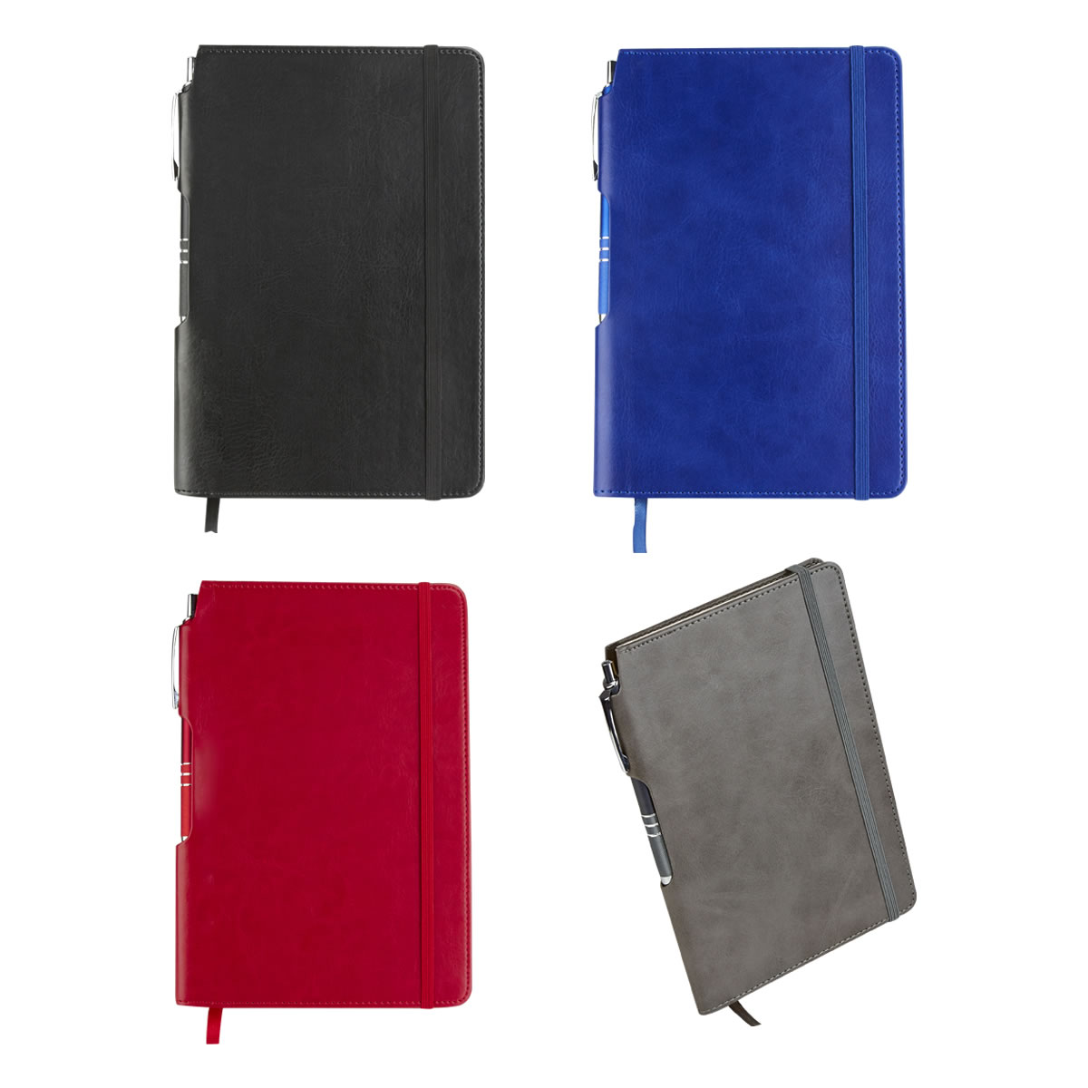 LIBRETA KENYA ROJO HL 030 R (CURPIEL)(P)