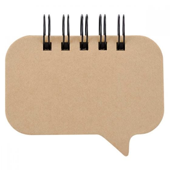 HL-6045_1 Porta Notas Muham Beige HL 6045 Be (Cartón / papel)