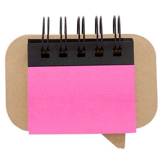 HL-6045_3 Porta Notas Muham Beige HL 6045 Be (Cartón / papel)