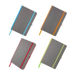 LIBRETA SOMBOR AZUL HL 9000 A (CURPIEL)(P)