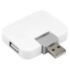 HUB DE 4 PUERTOS USB LACERTA BLANCO HUB 09 B (PLÁSTICO)(P)