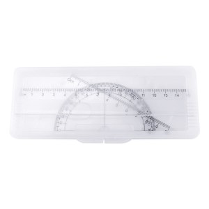 ESTUCHE DE GEOMETRÍA BLANCO FROSTY INF 012 (PLÁSTICO)