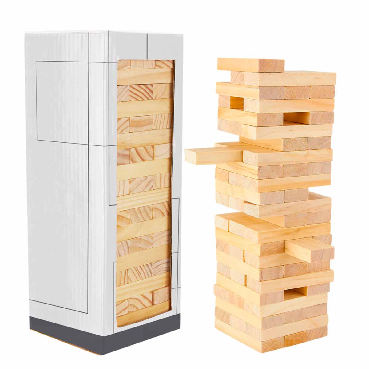 TORRE DE BLOQUES ZINDER BEIGE JM 040 BE (MADERA)(P)