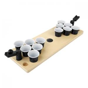 MINI PONG JERICO MADERA JM 065 (MADERA BASE / PLÁSTICO VASOS)