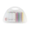 KIT ESCOLAR DRAWING TRANSPARENTE KIT INF 100 (PLÁSTICO)