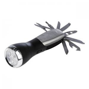 LÁMPARA CON NAVAJA PATHFINDER PLATA LAM 600 (METAL / PLÁSTICO)