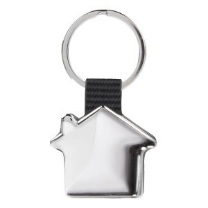LLAVERO CASA RUMA NEGRO M 2020 (CURPIEL / METAL)