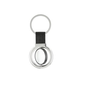 LLAVERO DARINI NEGRO M 2310 N (CURPIEL / METAL)(P)
