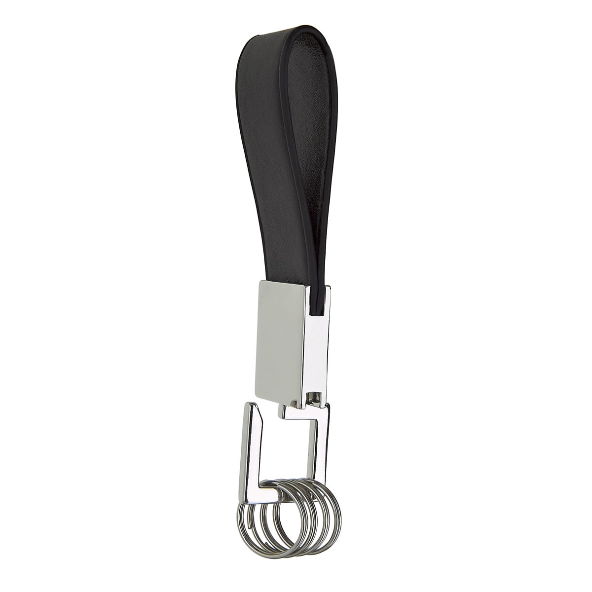 LLAVERO ARUM NEGRO M 3100 N (CURPIEL / METAL)(P)