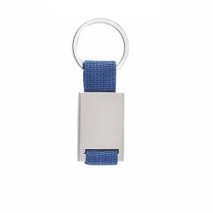 LLAVERO CASPIO AZUL M 5813 A (METAL / TELA)(P)