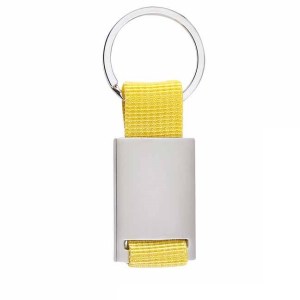 LLAVERO CASPIO AMARILLO M 5813 Y (METAL / TELA)(P)
