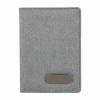 Porta Pasaporte Livigno Gris M 80120 G (Poliéster)