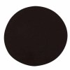 MOUSE PAD REDONDO NEGRO MOP 001 N (POLIURETANO)(P)