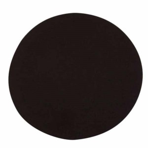 MOUSE PAD REDONDO NEGRO MOP 001 N (POLIURETANO)(P)