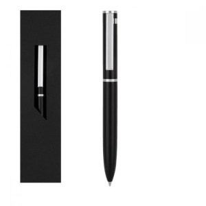 BOLÍGRAFO GUETTA NEGRO RQ 620 N (ACERO INOXIDABLE)(P)