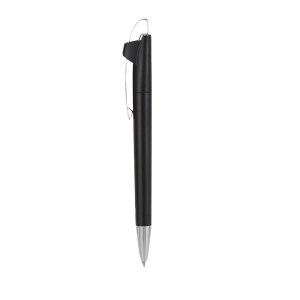 BOLÍGRAFO CELIO NEGRO METALICO SH 1070 N (PLÁSTICO / CLIP METÁLICO)(P)