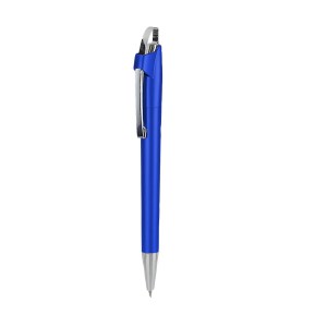 BOLÍGRAFO CELIO AZUL METALICO SH 1070 A (PLÁSTICO / CLIP METÁLICO)(P)
