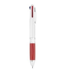 BOLÍGRAFO 3 EN 1 SMOKE ROJO SH 1215 R (PLÁSTICO)(P)