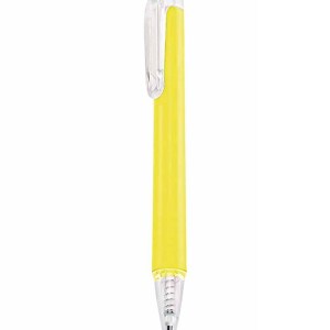 BOLÍGRAFO FUROR AMARILLO TRASLUCIDO SH 2097 YT (PLÁSTICO)(P)