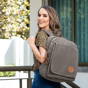MOCHILA TIKAL GRIS SIN 108 G (CANVAS)(P)