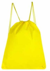 BOLSA-MOCHILA ASTORGA AMARILLO SIN 235 Y (NON WOVEN)(P)