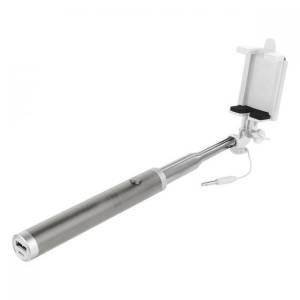 SELFIE STICK SURNA GRIS METALICO SLF 004 G (PLÁSTICO / ALUMINIO)
