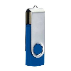 USB FLOPPY 8 GB AZUL USB 031 A (METAL / RUBBER)(P)