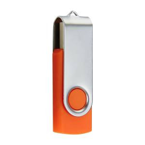 USB FLOPPY 8 GB NARANJA USB 031 O (METAL / RUBBER)(P)