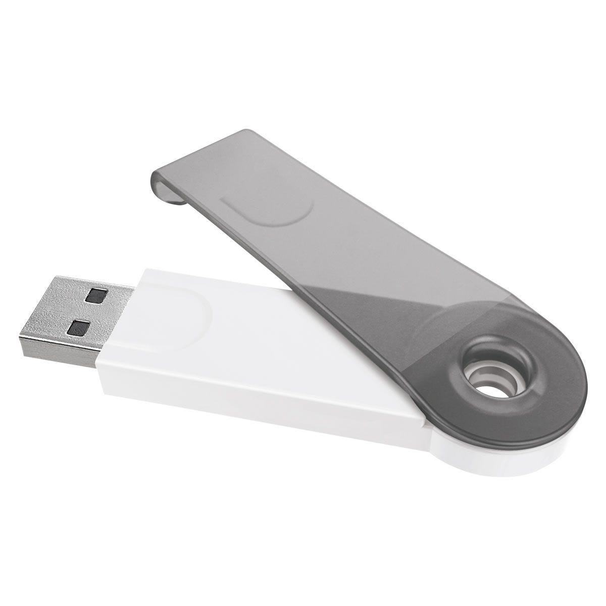 USB GAMKA 16 GB BLANCO USB 093 B (PLÁSTICO)(P)
