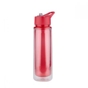 CILINDRO MILO ROJO TRASLUCIDO ANF 010 R (PLÁSTICO)(P)