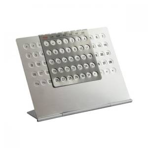 CALENDARIO MONTECARLO PLATA CAL 005 (ALUMINIO)