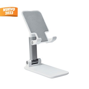 SOPORTE PARA CELULAR PLEGABLE BLANCO CEL 061 B (PLÁSTICO)(P)