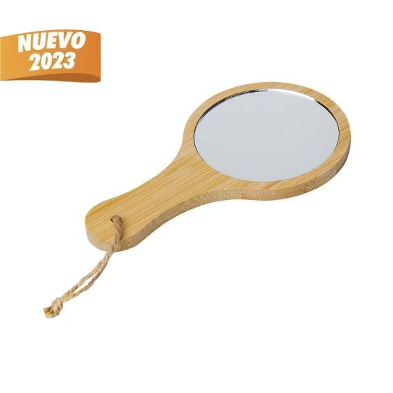 ESPEJO ANIANI BEIGE DAM 036 BE (BAMBÚ)