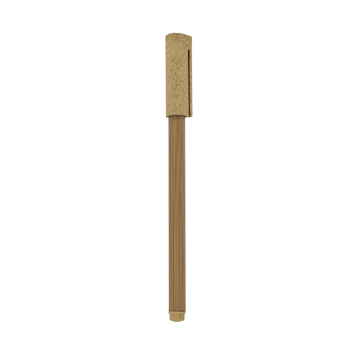 eco-070-y_2 Bolígrafo Genma Amarillo ECO 070 Y (Bambú / plástico / fibra de trigo)(P)
