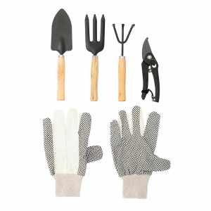 SET DE JARDÍN VILLANDRY GRIS HER 058 G (POLIÉSTER / METAL / MADERA)(P)