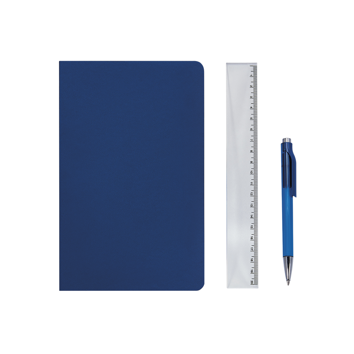 hl-9085-a Set de Libreta Nodi Azul HL 9085 A (Curpiel libreta / plástico bolígrafo / pvc bolsa)(P)
