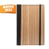 LIBRETA MAGDA NEGRO HL 9096 N (CURPIEL / LÁMINA DE ENCINO)(P)