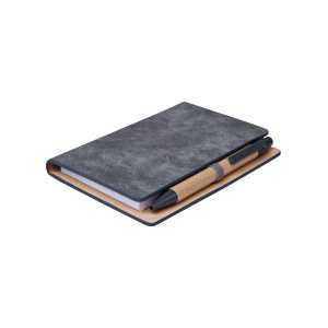 LIBRETA DIANA GRIS HL 9099 G (CURPIEL)(P)