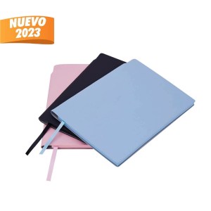 LIBRETA DREW AZUL HL 9090 A (CURPIEL)(P)