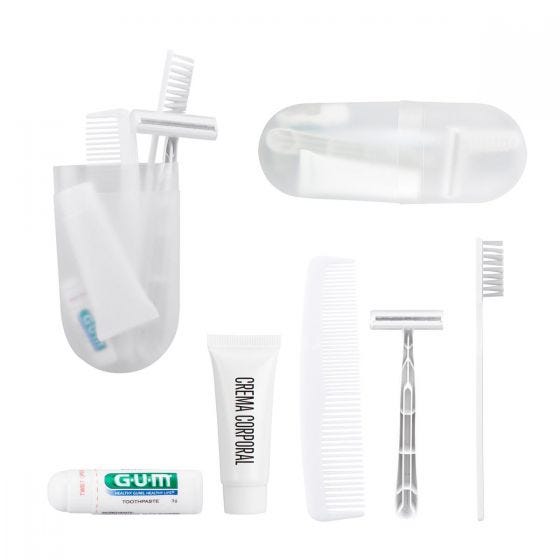 KIT DE VIAJE RABIGH BLANCO KIT 054 B (PLÁSTICO)