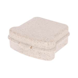 LONCHERA SANDWICH ECO XCALA BEIGE KTC 600 BE (PLÁSTICO / FIBRA DE AGAVE)(P)