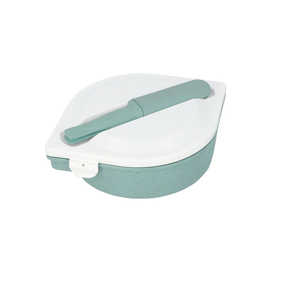 LONCHERA ECO PIANA VERDE KTC 602 V (PLÁSTICO / FIBRA DE AGAVE)(P)