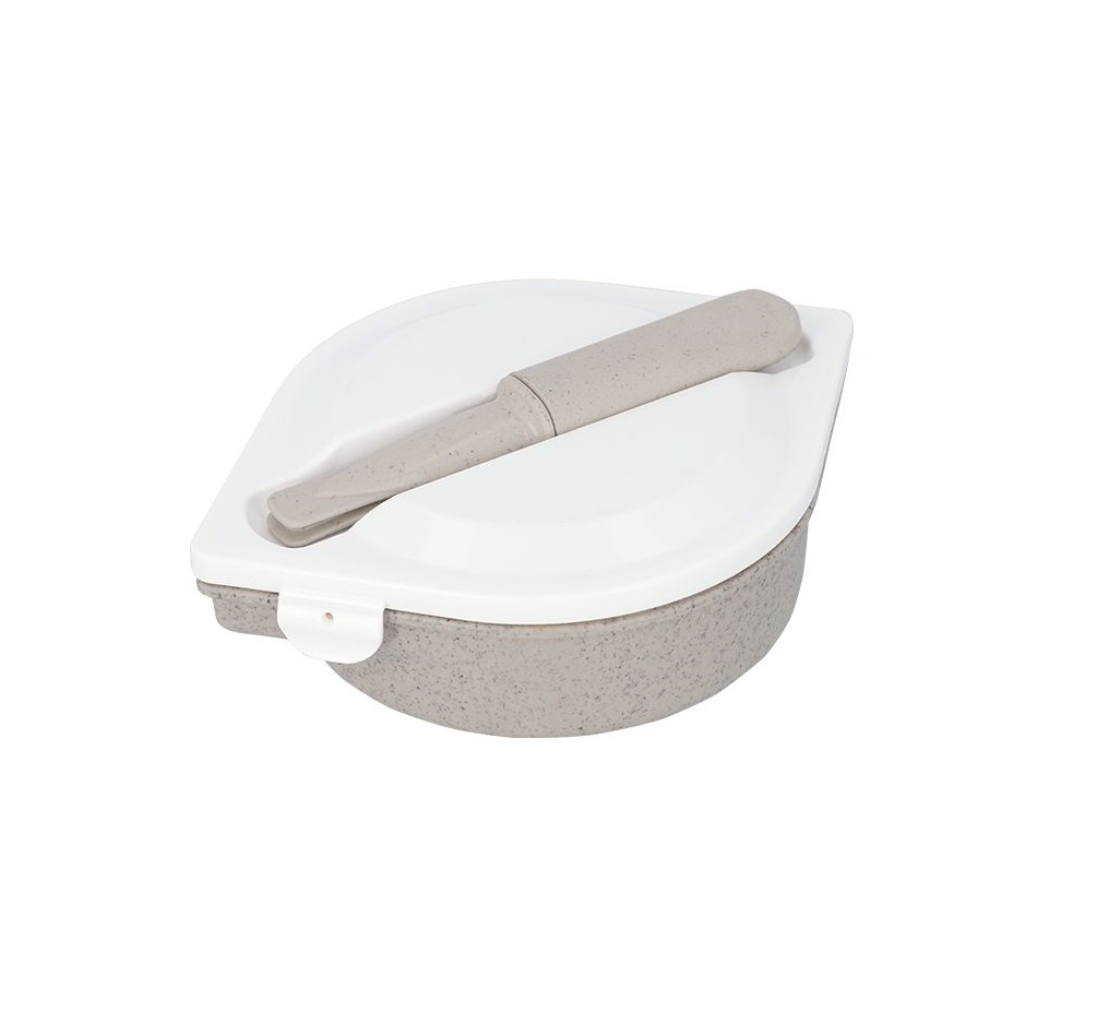 LONCHERA ECO PIANA BEIGE KTC 602 BE (PLÁSTICO / FIBRA DE AGAVE)(P)